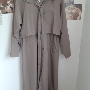 Rain trench coat